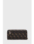 Guess Портфейл дамски в кафяво - Pepit.bg