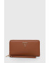 Guess Портфейл дамски в кафяво - Pepit.bg