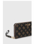 Guess Портфейл дамски в черно - Pepit.bg