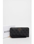 Guess Портфейл дамски в черно - Pepit.bg