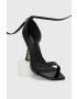 Guess Сандали HYLAN в черно FL6HYL PAF03 - Pepit.bg