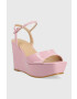 Guess Сандали ZIONE в розово FL6ZON PAF04 - Pepit.bg