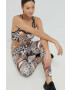 Guess Спортен сутиен в кафяво с десен - Pepit.bg