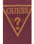 Guess Суичър в бордо с апликация - Pepit.bg