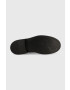 Guess Велурени боти Arco Lace Up в сиво - Pepit.bg