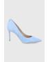 Guess Велурени обувки с висок ток - Pepit.bg
