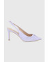 Guess Велурени обувки с висок ток - Pepit.bg
