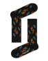 Happy Socks Чорапи мъжки в черно - Pepit.bg