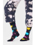 Happy Socks Чорапи в черно - Pepit.bg
