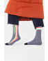 Happy Socks Чорапи в сиво - Pepit.bg