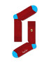 Happy Socks Чорапи в червено - Pepit.bg
