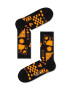 Happy Socks Чорапи в черно - Pepit.bg