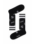 Happy Socks Чорапи Black Payday Crew в черно - Pepit.bg