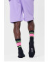 Happy Socks Чорапи Blocked Stripe в черно - Pepit.bg