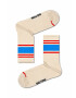 Happy Socks Чорапи Blocked Stripe в бежово - Pepit.bg