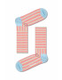 Happy Socks Чорапи Blocked Stripe в розово - Pepit.bg