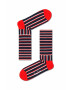 Happy Socks Чорапи Blocked Stripe в тъмносиньо - Pepit.bg