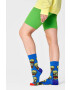 Happy Socks Чорапи Burger в синьо - Pepit.bg