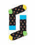 Happy Socks Чорапи Cocunut Cocktail в черно - Pepit.bg