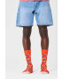 Happy Socks Чорапи Cowboy Boots в оранжево - Pepit.bg