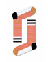 Happy Socks Чорапи Dark Pink Neon Stripe в розово - Pepit.bg