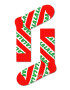 Happy Socks Чорапи Fa La La La в черно - Pepit.bg