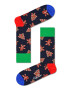 Happy Socks Чорапи Gingerbread Cookies в зелено - Pepit.bg