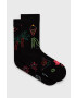 Happy Socks Чорапи Good Times дамски в черно - Pepit.bg