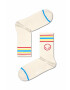 Happy Socks Чорапи Happy Striped в бежово - Pepit.bg