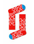 Happy Socks Чорапи Heart в червено - Pepit.bg