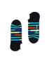 Happy Socks Чорапи Highway No Show мъжки в черно - Pepit.bg