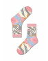 Happy Socks Чорапи Light Pink Gabriela Crew - Pepit.bg