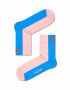 Happy Socks Чорапи Light Pink Wrong Direction - Pepit.bg