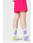 Happy Socks Чорапи Light Purple Est 2008 - Pepit.bg