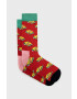 Happy Socks Чорапи Love Sandwich мъжки в червено - Pepit.bg