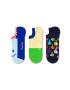 Happy Socks Чорапи Lucky No Show Sock (3 чифта) - Pepit.bg