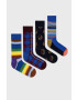 Happy Socks Чорапи Navy Socks Gift Set (4 чифта) - Pepit.bg