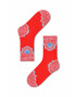 Happy Socks Чорапи Red Viviana Crew в червено - Pepit.bg