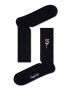 Happy Socks Чорапи Ribbed Embroidery Carpe Die - Pepit.bg