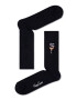 Happy Socks Чорапи Ribbed Embroidery Carpe Diem - Pepit.bg