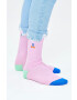 Happy Socks Чорапи Ribbed Embroidery Cherry - Pepit.bg