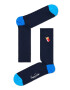 Happy Socks Чорапи Ribbed Embroidery Fries - Pepit.bg