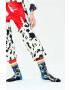 Happy Socks Чорапи Squiggly Rainbow Crew - Pepit.bg