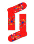Happy Socks Чорапи Stars Sock в червено - Pepit.bg