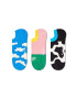 Happy Socks Чорапи Summer Day No Show Socks (3 чифта) - Pepit.bg