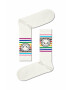 Happy Socks Чорапи White 3 (3 чифта) - Pepit.bg