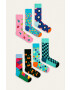 Happy Socks Чорапки 7-Day Gift Box (7-бройки) - Pepit.bg
