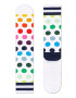 Happy Socks Чорапки Athletic Big Dot Crew - Pepit.bg