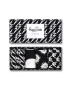 Happy Socks Чорапки Black And White (4-бройки) - Pepit.bg