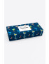 Happy Socks Чорапки Navy Gift Box (4 бройки) - Pepit.bg